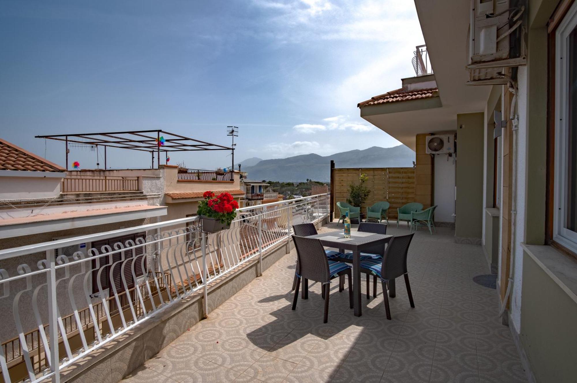 Ferienwohnung Mondello Sunsea House Exterior foto